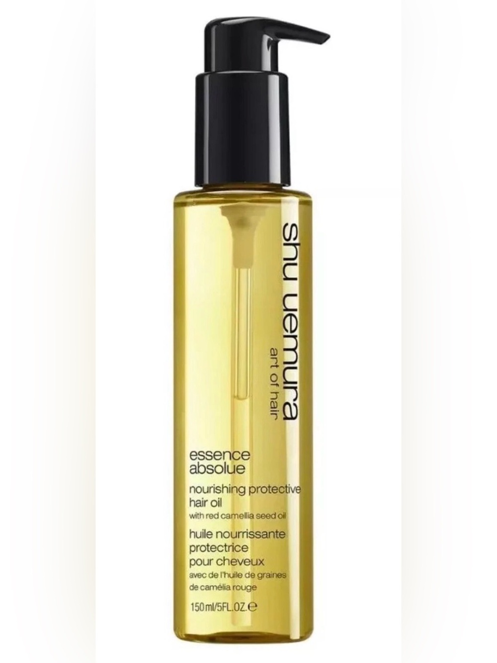 Shu Uemura Nourishing Hair Oil - Yellow with Black Cap